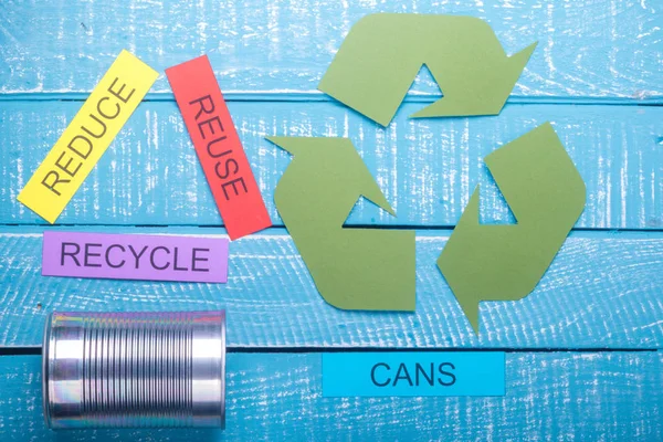 Abfallprodukte recyceln — Stockfoto