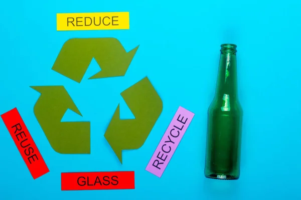 Csökkentése, újrahasználat & Recycle — Stock Fotó