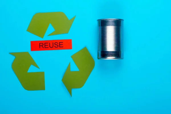 Reducir, reutilizar y reciclar —  Fotos de Stock