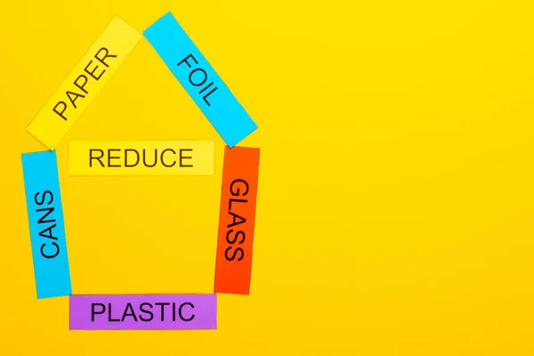 Abfallprodukte reduzieren — Stockfoto
