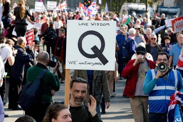 Londra'nın Brexit gün protesto