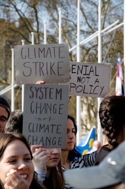 Londra'nın Brexit gün protesto