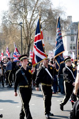 Londra'nın Brexit gün protesto