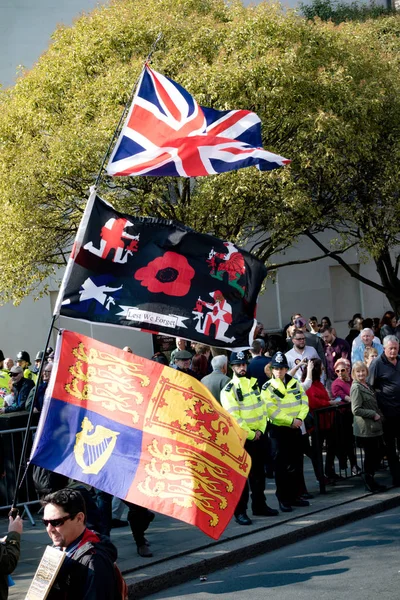 Brexit Day Protest in London — Stock Photo, Image