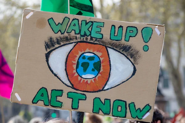 Londra'nın merkezinde exctintion İsyanı Protesto — Stok fotoğraf