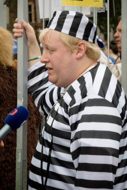 Londra'nın merkezinde Anti Donald Trump Protestocular