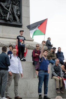 Londra'nın merkezinde Anti Donald Trump Protestocular