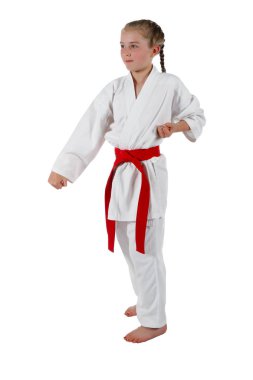 Tweenage kız karate gidiyor