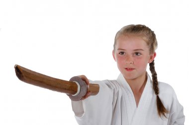 Tweenage kız karate gidiyor