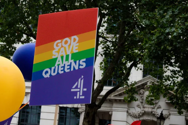 Londra Pride 50th aniversary — Stok fotoğraf