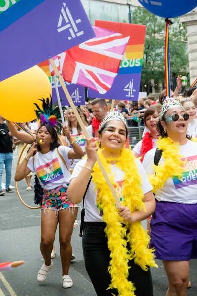 London Pride 50. rocznica — Zdjęcie stockowe