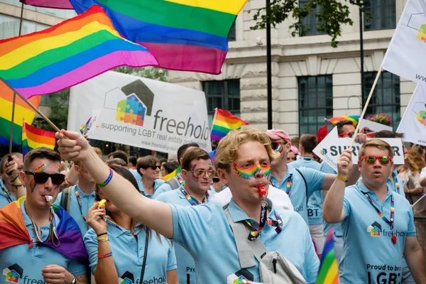 London Pride 50. rocznica — Zdjęcie stockowe