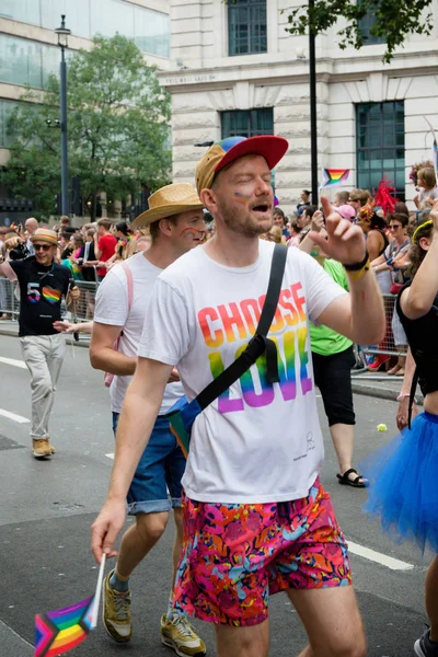 London Pride 50. rocznica — Zdjęcie stockowe