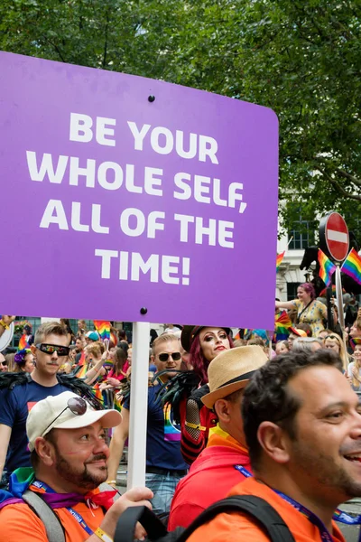 London Pride 50. rocznica — Zdjęcie stockowe