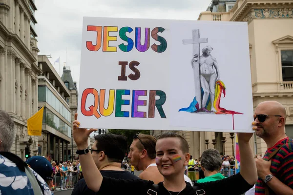 Londra Pride 50th aniversary — Stok fotoğraf