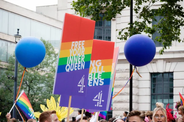 Londra Pride 50th aniversary — Stok fotoğraf