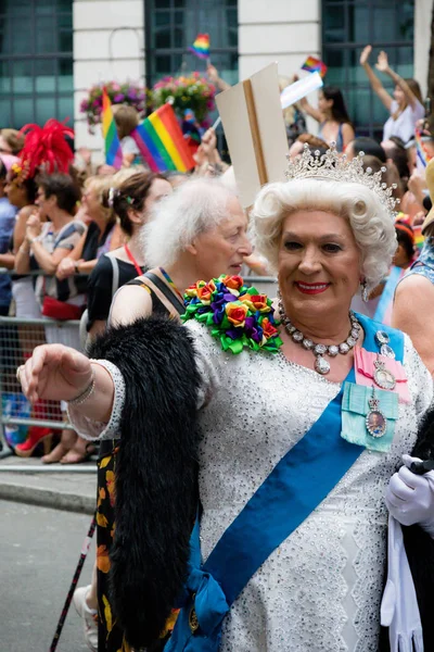 London Pride 50. rocznica — Zdjęcie stockowe