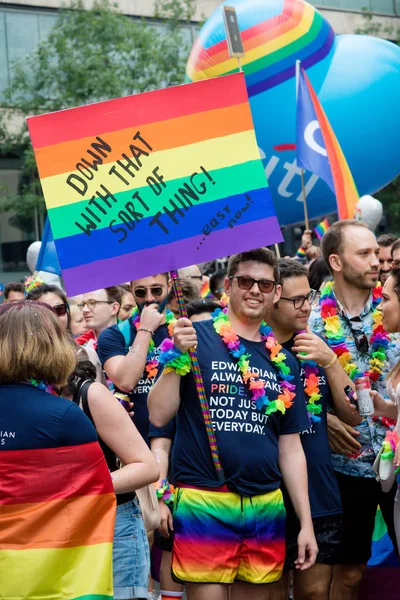 London Pride 50. rocznica — Zdjęcie stockowe