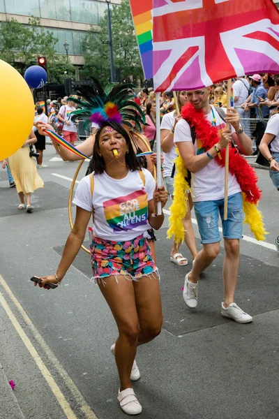 Londra Pride 50th aniversary — Stok fotoğraf