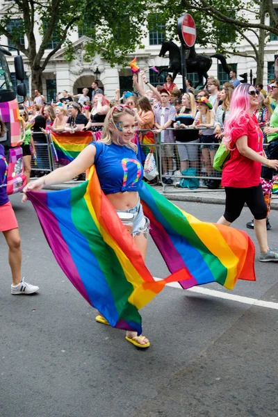 50 Aniversario del Orgullo de Londres — Foto de Stock