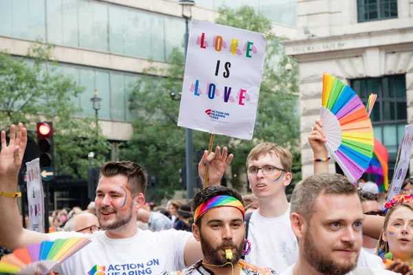 Londra Pride 50th aniversary — Stok fotoğraf