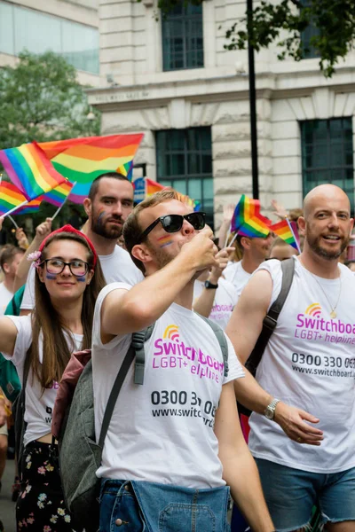 50 Aniversario del Orgullo de Londres — Foto de Stock