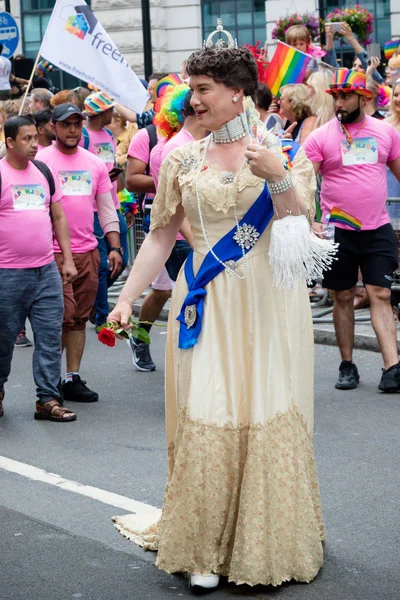 Londra Pride 50th aniversary — Stok fotoğraf