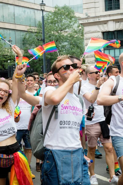 London Pride 50-aniversary — Stockfoto