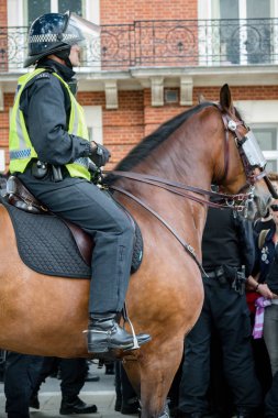 Londra'da anti faşist protestolar