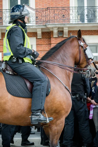 Protestas antifascistas en Londres — Foto de Stock