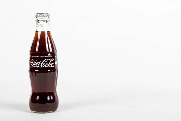 Γυάλινο μπουκάλι κόκα κόλα — Φωτογραφία Αρχείου