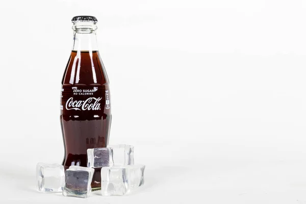 Glass Coca Cola Bottle — Stock Photo, Image