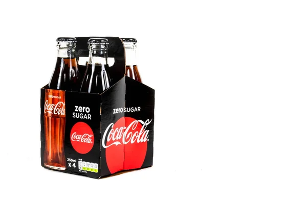 Szklana butelka Coca Cola — Zdjęcie stockowe