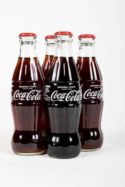 Glass Coca Cola Bottle — Stock Photo, Image