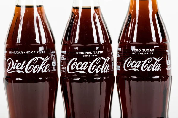 Bottiglia di Coca Cola di vetro — Foto Stock