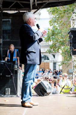 Londra'nın merkezinde protestolar31 Ağustos 2019