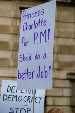 Londra'nın merkezinde protestolar31 Ağustos 2019