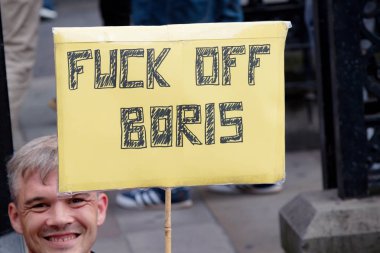 Londra'nın merkezinde protestolar31 Ağustos 2019