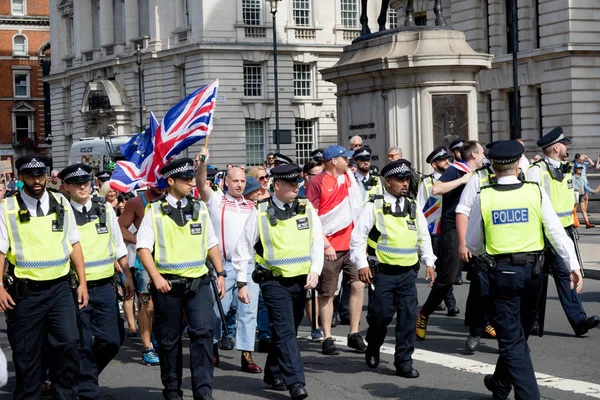 Protestas en el centro de Londres 31 de agosto de 2019 —  Fotos de Stock