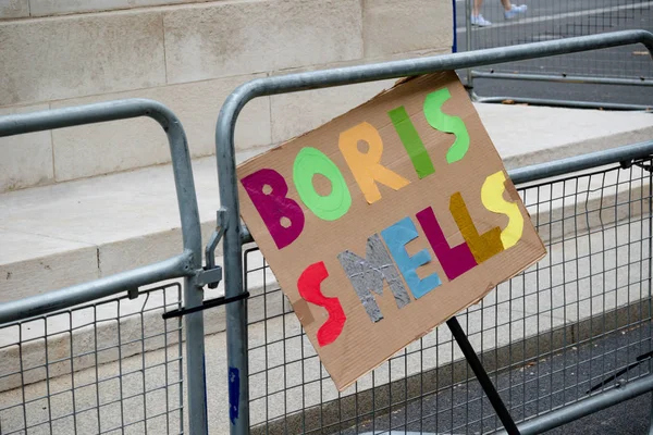 Protests in Central London August 31st 2019 — Stock Photo, Image