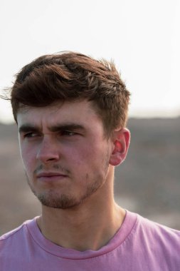 Altın saat plaj yürüyüş