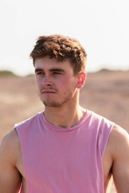 Altın saat plaj yürüyüş