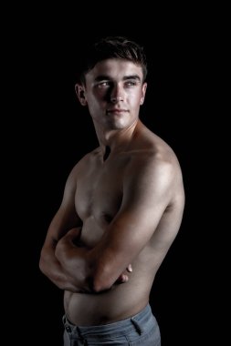 Düşük Anahtar Stüdyo Portre