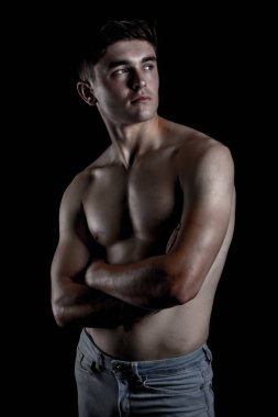 Düşük Anahtar Stüdyo Portre