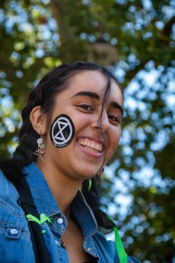 Londra'da iklim değişikliği protestocular