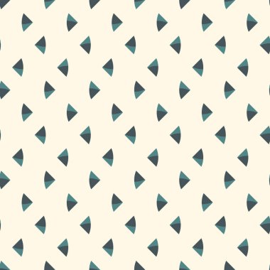 Minimalist arka plan. Mini üçgen ile basit modern Yazdır. Geometrik figürler ile Seamless Modeli