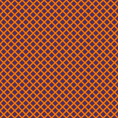 Cadılar Bayramı geleneksel renklerde seamless modeli. Tekrarlanan kareler ve edikula parlak süs arka plan.