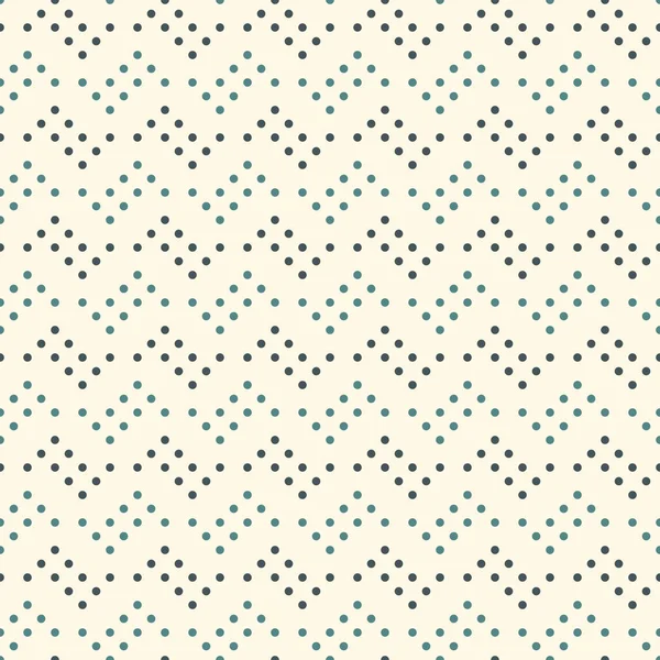 Polka dot seamless pattern. Повторяющиеся пунктирные зигзагообразные полосы текстуры. Мотив круглых пятен. Мини круги абстрактные обои — стоковый вектор