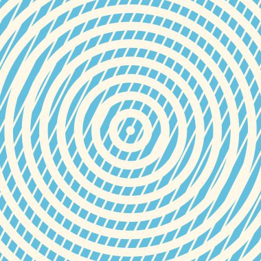 Geometrik süs ile desen. Mavi renk soyut arka plan.