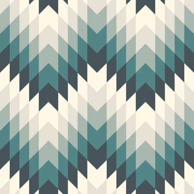 Etnik tarzı chevron hatları ile seamless modeli. Yerli Amerikalılar süs arka plan. Kabile motif. Renkli mozaik